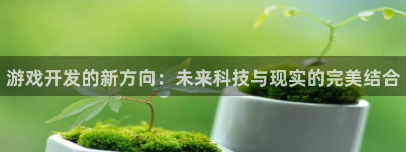 沐鸣娱乐2返点：游戏开发的新方向：未来科技与现实的完美结合