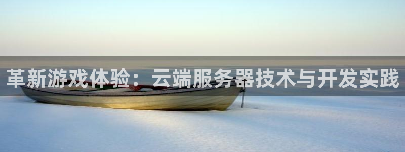 沐鸣娱乐2的分分彩：革新游戏体验：云端服务器技术与开发实践