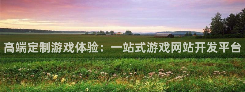 沐鸣2客服：高端定制游戏体验：一站式游戏网站开发平台